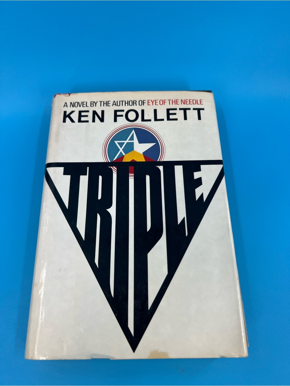 Triple Ken Follett Hardcover Book Vintage Thriller